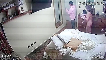 Perv Mother Walks In Front Of Her Son Completely Naked On Ip Cam