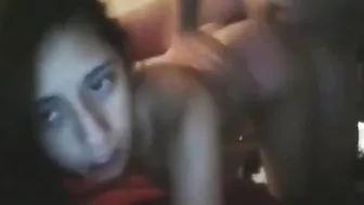 Secret Incest Exposure, Hacked Camera Catches Brother's Massive Dick Slamming into Sister's Eager Cunt After Dark