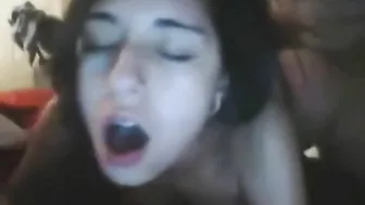 Secret Incest Exposure, Hacked Camera Catches Brother's Massive Dick Slamming into Sister's Eager Cunt After Dark