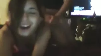 Secret Incest Exposure, Hacked Camera Catches Brother's Massive Dick Slamming into Sister's Eager Cunt After Dark