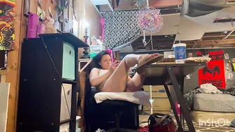 Voyeur Hubby Watches Her Masturbate & Get Off, She Wants Pussy and Mouth Loaded