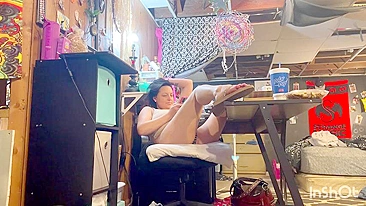 Voyeur Hubby Watches Her Masturbate & Get Off, She Wants Pussy and Mouth Loaded