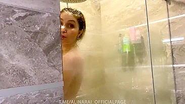 Horny Milf Stepmom Lubes Bald Cunt, My Dick Throbs Watchin Her Curves