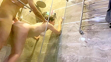 Horny Milf Stepmom Lubes Bald Cunt, My Dick Throbs Watchin Her Curves