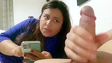 Religious Fat-Assed Mature Mom Panics at Stepson's Boner, Offers Up Her Booty for Creampie