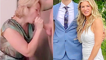 Horny Mother-in-Law Sneaky Bitch Sucks Off My Hubby in Shitty Motel - Caught Cheating Slut