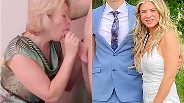 Horny Mother-in-Law Sneaky Bitch Sucks Off My Hubby in Shitty Motel - Caught Cheating Slut