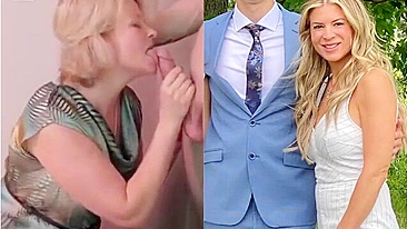 Horny Mother-in-Law Sneaky Bitch Sucks Off My Hubby in Shitty Motel - Caught Cheating Slut