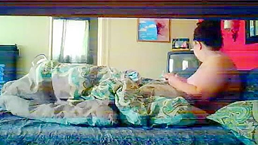 Hidden Camera Busts Mom Rubbing Pussy Wildly, Multiple Orgasms Explode