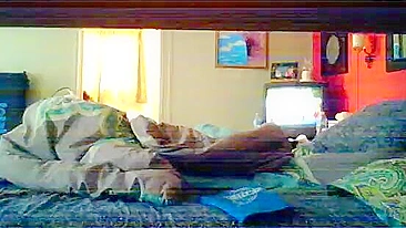 Hidden Camera Busts Mom Rubbing Pussy Wildly, Multiple Orgasms Explode