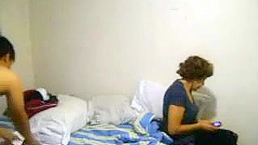 Real Mom Spreads Wide While Son Pounds Her Greedy Snatch