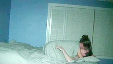 Sis Sneaks In My Bed & Begs for My Dick at 3AM