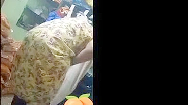 Son Hidden Spy Cam Busts Slutty Mother Stripping Bare-Ass in the Closet