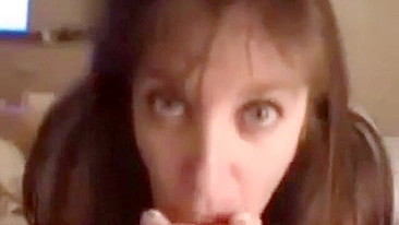 Horny Mom's Soaked Pussy Craves Son's Fat Cock - Dad's Gone, Pound That Twat!