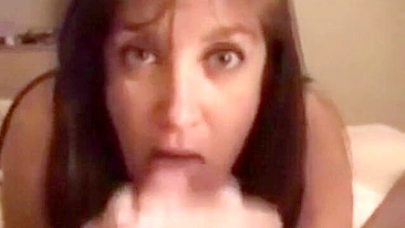 Horny Mom's Soaked Pussy Craves Son's Fat Cock - Dad's Gone, Pound That Twat!
