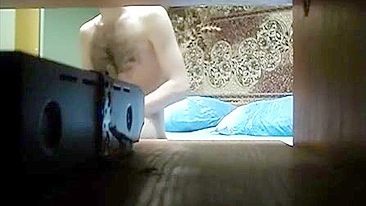 Perv son rigs cam to tape drilling mommy's juicy twat in every filthy position