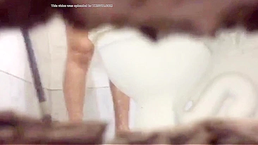 Sick Son's Secret Cam Catches Busty Mom's Wet Tits Drippin', He Faps Furious