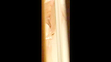 Twisted Son Spy Cams Busty Mom's Steamy Tits Shower Show, Jerck Cock Wild