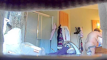 Shifty Son Plants Cam Spyin' Mom Soap Big Rack & Pussy, Whacks Off Hard AF!