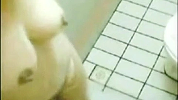 Pervy Son Plants Hidden Cam On Mom's Big Jugs Suds-Up, Strokes To Her Wet Slit